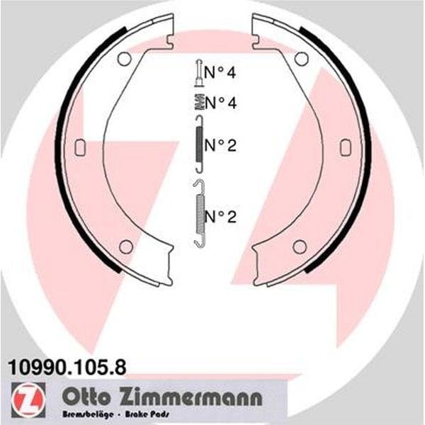 Brake Shoe Set,10990.105.8